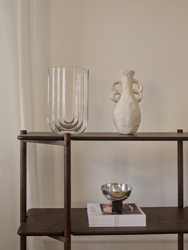 Gejst Vima vase, large, clear, view 2