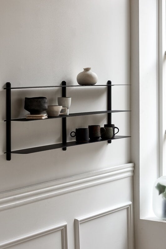 Gejst Mensola Nivo D, frassino nero - nero, immagine decorativa