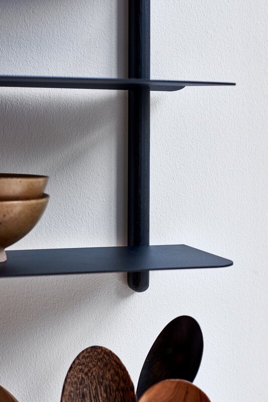 Gejst Mensola Nivo D, frassino nero - nero, immagine decorativa