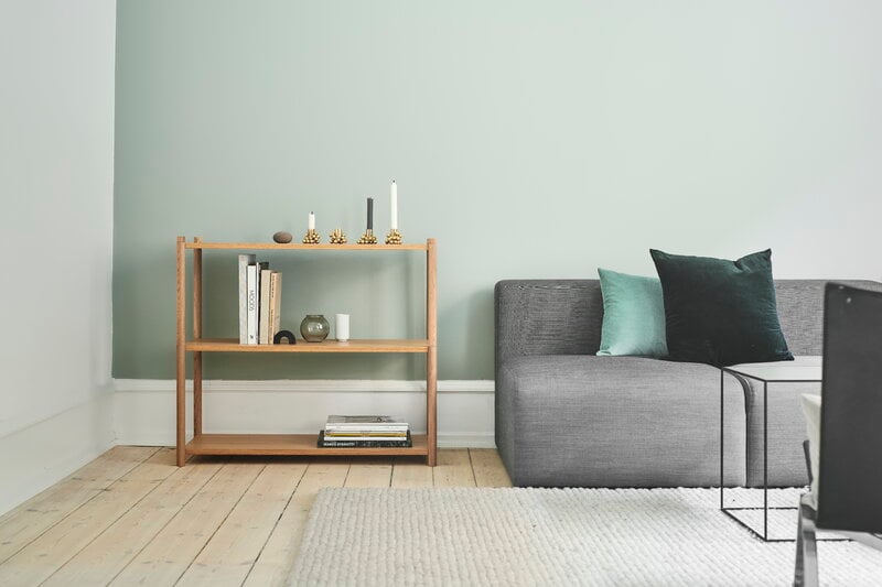 Gejst Sceene bookcase A, light oak, decoration image