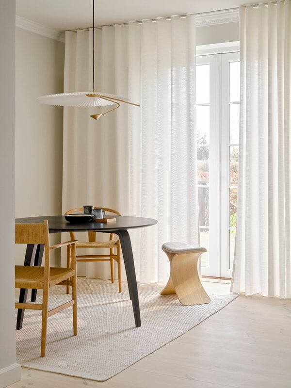Gejst Luno stool, oak - beige, decoration image