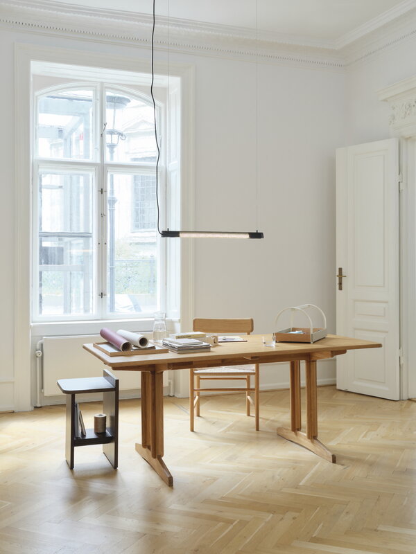 Gejst Radent pendant lamp, short, black, decoration image