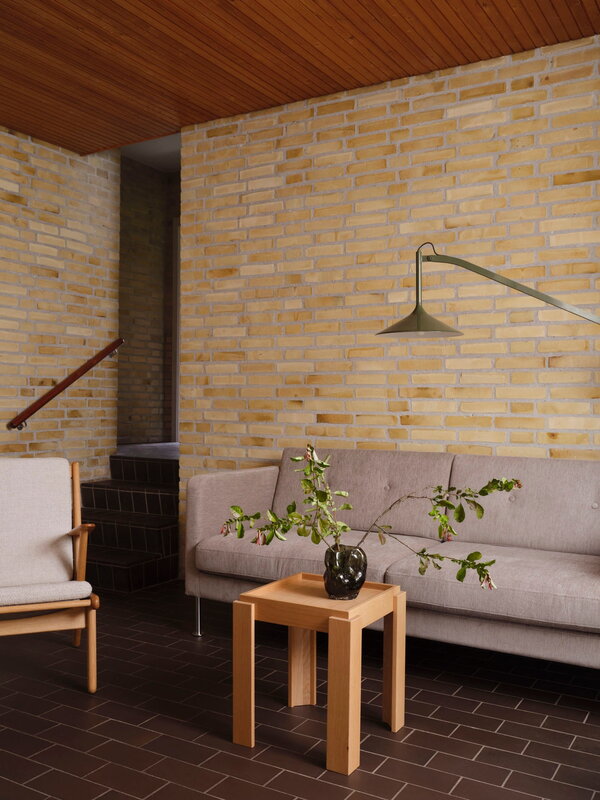 FDB Møbler U18 applique murale Hasle, courte, vert olive, image décorative