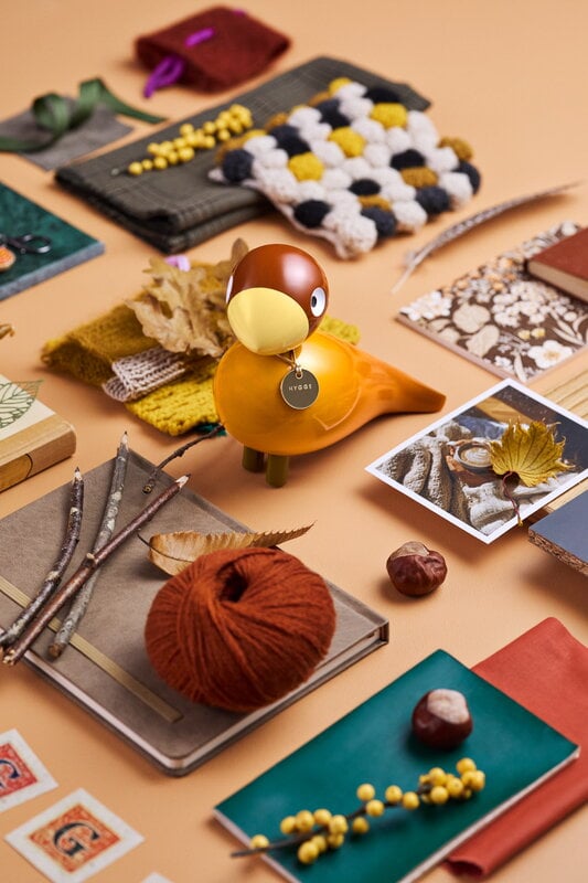 Kay Bojesen Denmark Story Bird Cosy, orange, decoration image