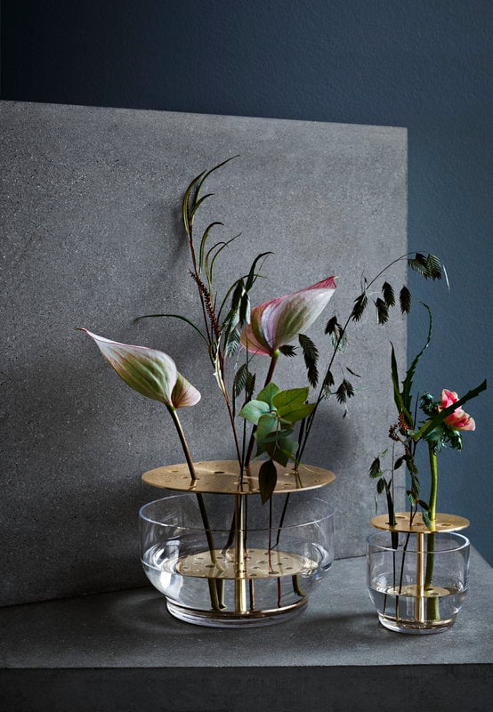 Vervolgen Verdienen Andes Fritz Hansen Ikebana vase, large, brass | Finnish Design Shop