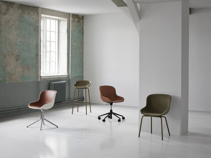 Normann Copenhagen Hyg Chair With 5, Leather Dining Chairs With Rollers In Philippines