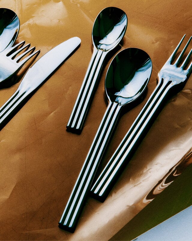 Service Projects Canteen cutlery set, 16 pcs, polished, decoration image
