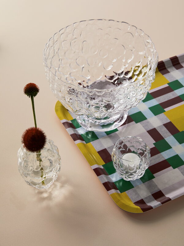 Kosta Boda Moss votive, 73 mm, clear, decoration image