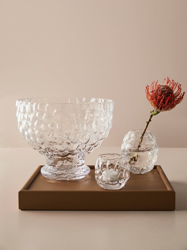 Kosta Boda Moss votive, 73 mm, clear, decoration image