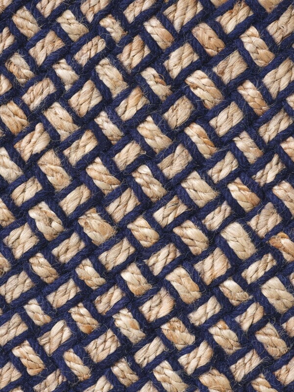 Tom Dixon Weave rug, blue, decoration image