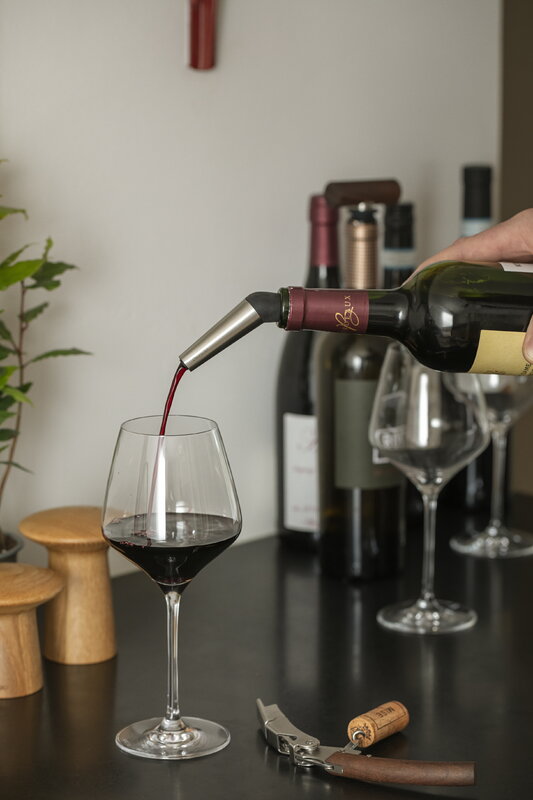 Eva Solo Carafe à vin, acier brossé, image décorative