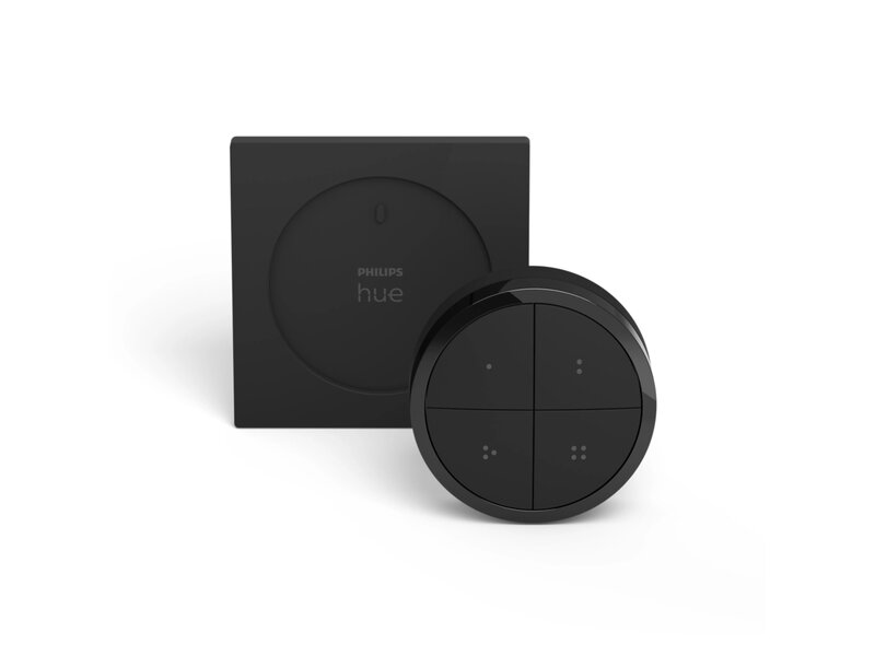 Philips Hue Tap Dial switch, black, decoration image