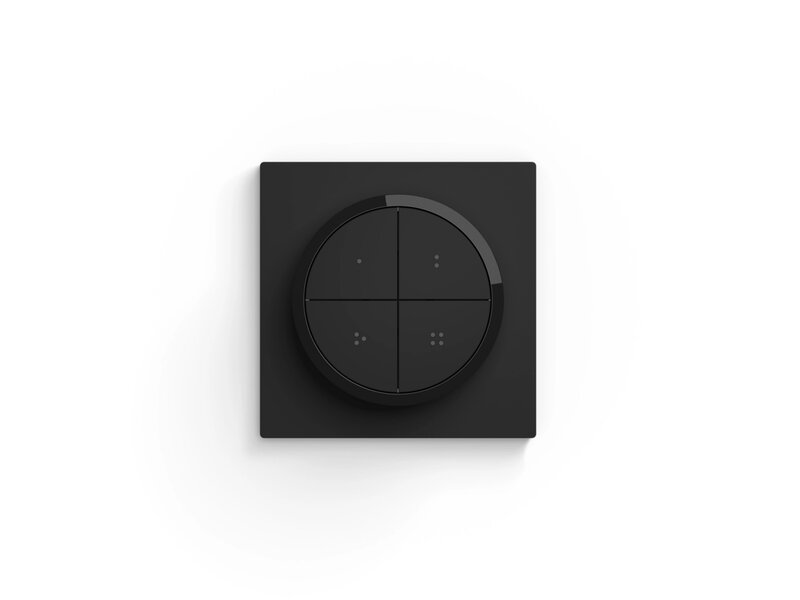 Philips Hue Tap Dial switch, black, decoration image