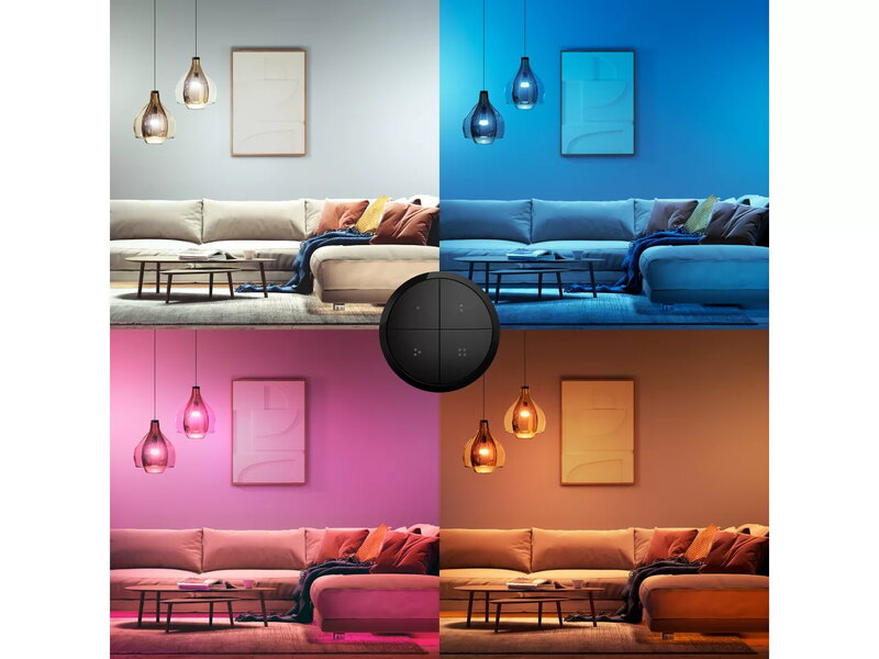 Philips Hue Tap Dial switch, black, decoration image