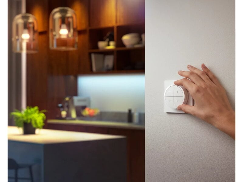 Philips Hue Tap Dial switch, blanco, imagen de decoración