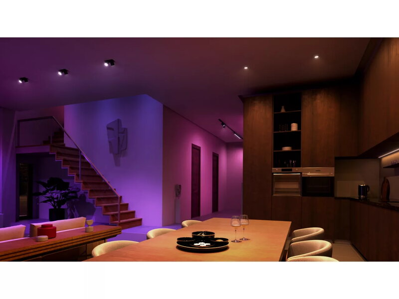 Philips Hue White and Color Ambience smart bulb 6,3W MR16 GU5.3 400lm 2000-6500K, decoration image