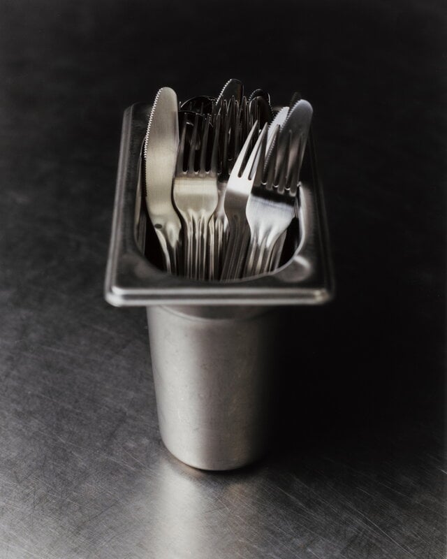 Service Projects Canteen cutlery set, 16 pcs, brushed, decoration image