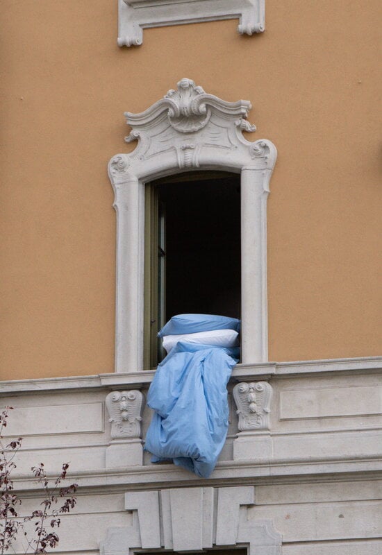 Tenten 09-01 Unten duvet cover set, cool blue, view 11