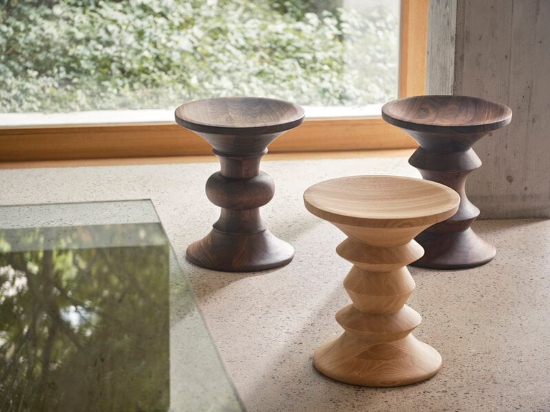 Vitra Stool, model A, chestnut | Finnish Design Shop