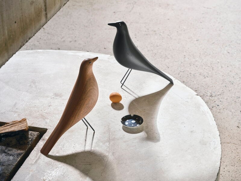 Vitra Eames House Bird, black ash, decoration image