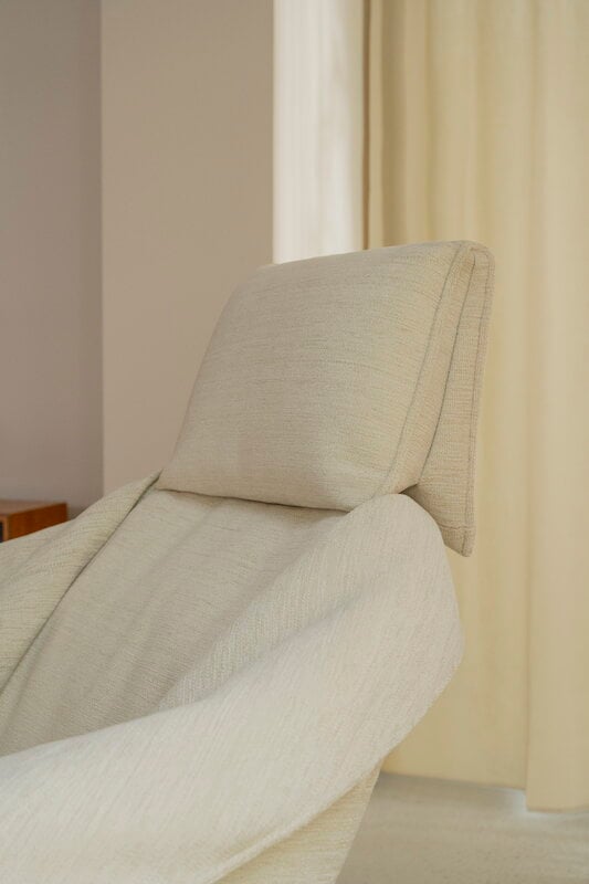 Vitra Bascule Highback nojatuoli, luonnonvärinen tammi - Iroko cream, näkymä 7