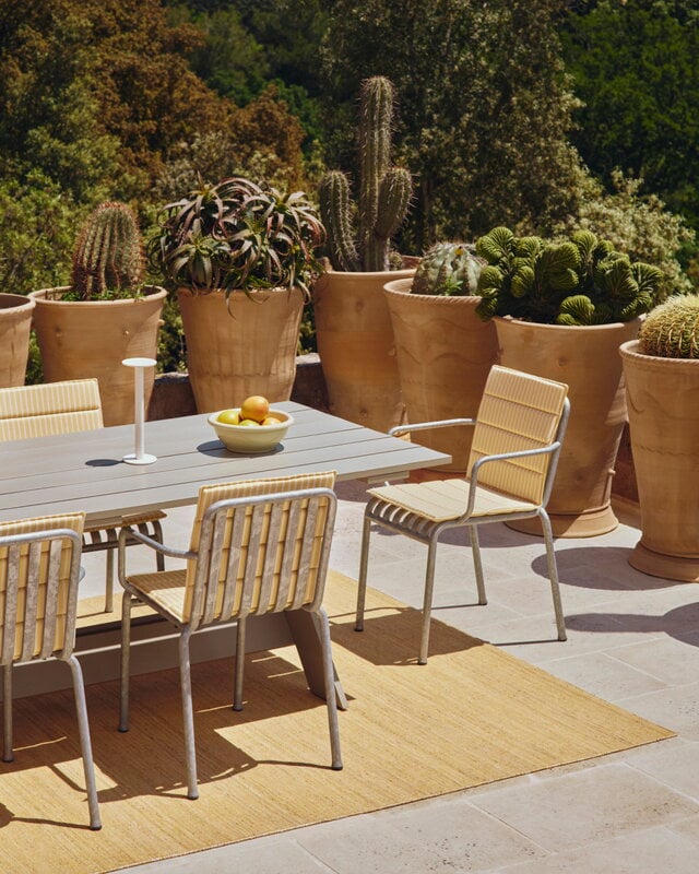 HAY Palissade armchair, hot galvanised, view 7