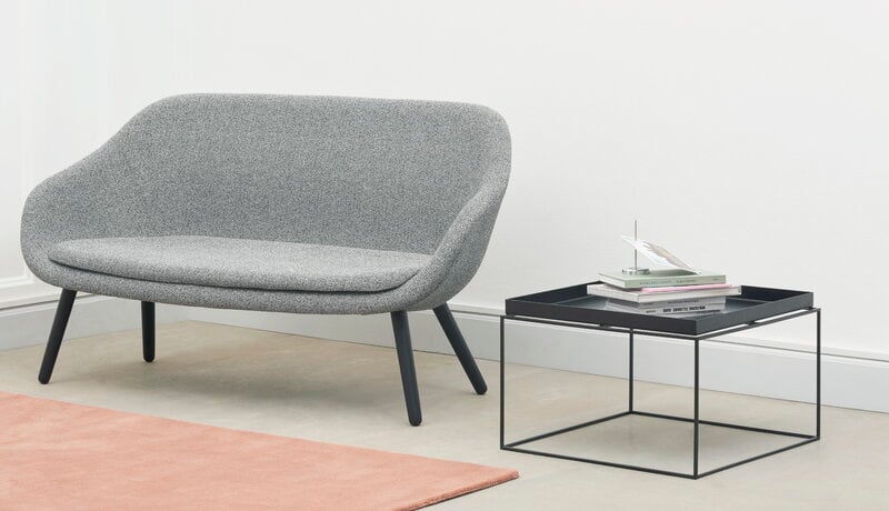 HAY Tray table large, black, view 5