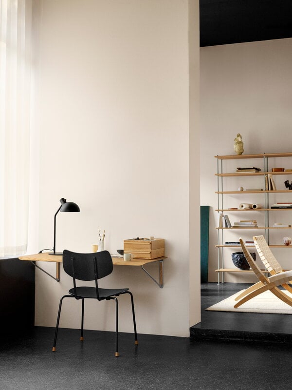 Carl Hansen & Søn AB020D wall desk drawer, oiled oak, decoration image