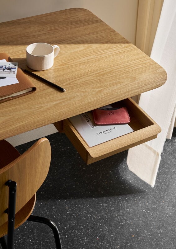 Carl Hansen & Søn AB020D Wandtisch AB020D, lackierte Eiche, dekorationsbild
