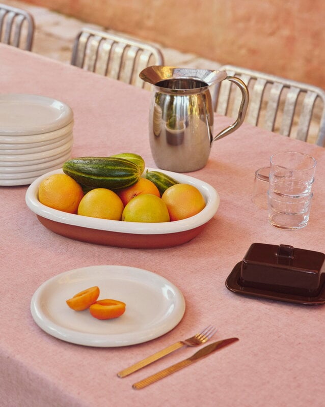 HAY Barro plate, set of 2, 24 cm, off-white, view 16