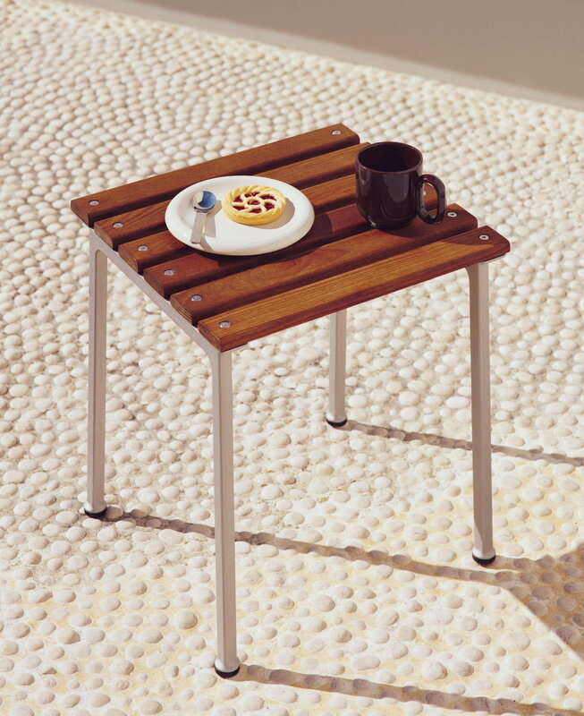 HAY Traverse stool, heat treated oiled ash, view 2