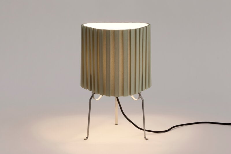 HAY Canelé table lamp, almond green, view 15