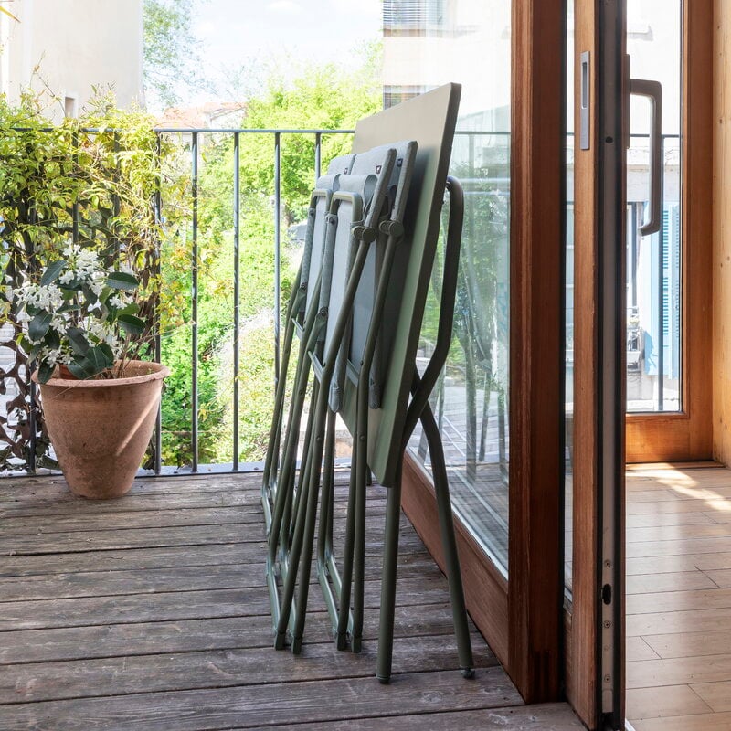 Lafuma Mobilier Balcony fällstol, CB moss, dekorationsbild