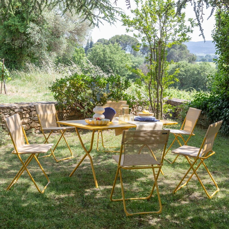 Lafuma Mobilier Balcony Klappstuhl, CB miel, dekorationsbild