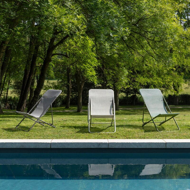 Lafuma Mobilier Maxi Transat deckchair, CB seigle, decoration image