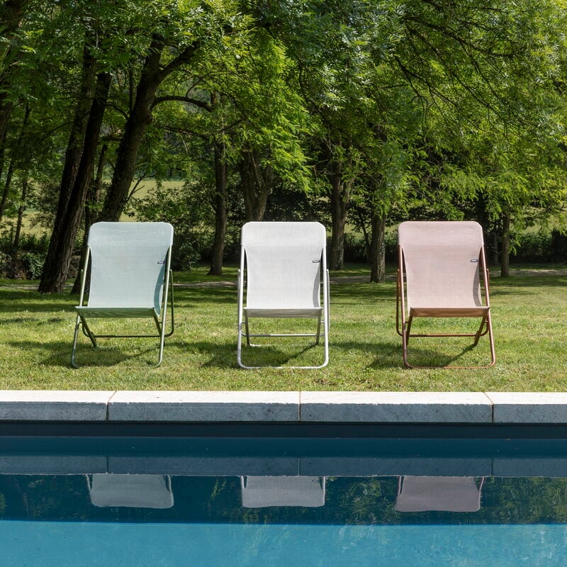 Lafuma Mobilier Maxi Transat deckchair, CB moss, decoration image