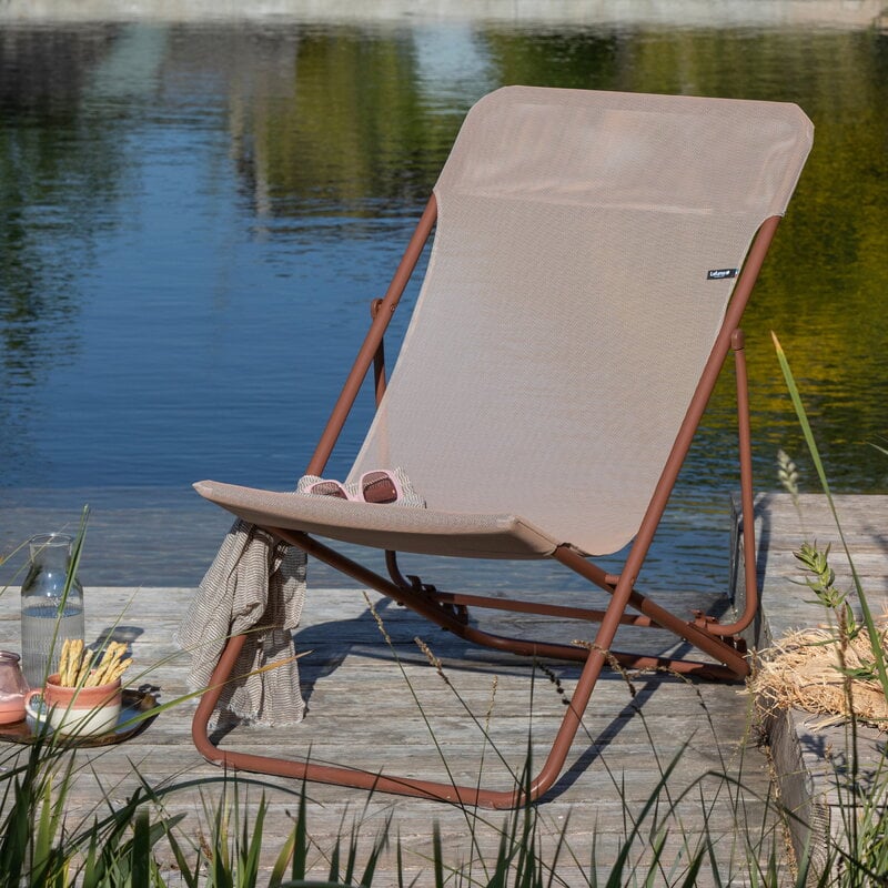 Lafuma Mobilier Maxi Transat deckchair, CB canyon, decoration image
