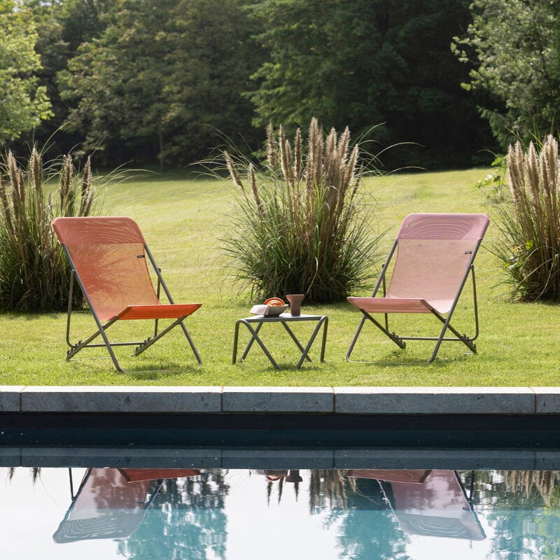 Lafuma Mobilier Maxi Transat deckchair, cerisier, decoration image