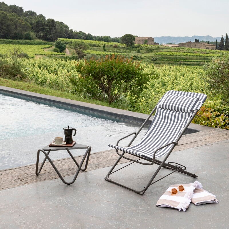 Lafuma Mobilier Transaswing transat Multi, CB rayé terre, image décorative