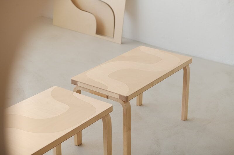 Artek Banc Aalto 153B, Artek + Marimekko, Seireeni, image décorative