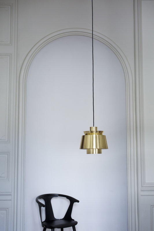 Utzon JU1 pendant light, brass