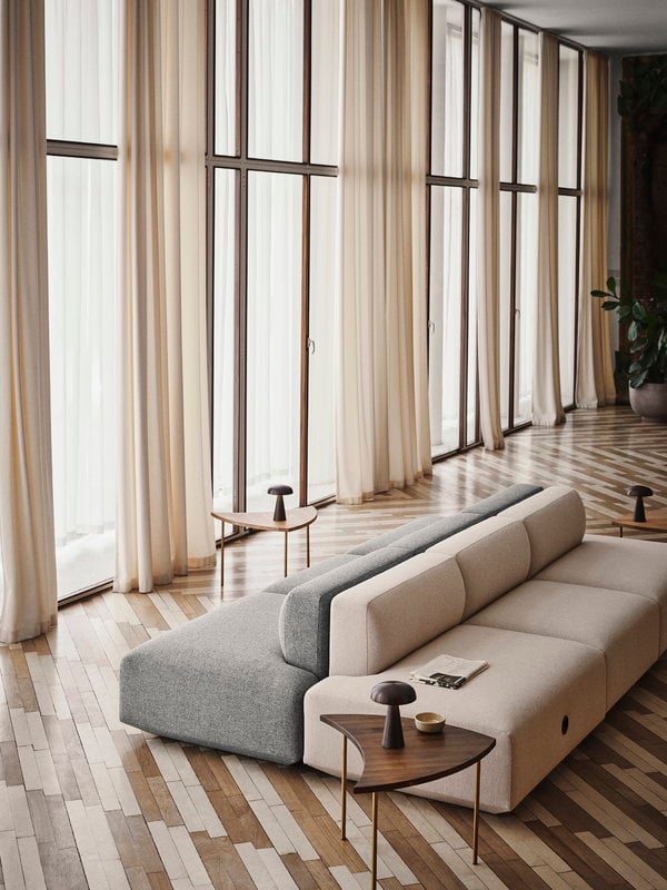 Develius D modular sofa with cushions, 151 | Finnish