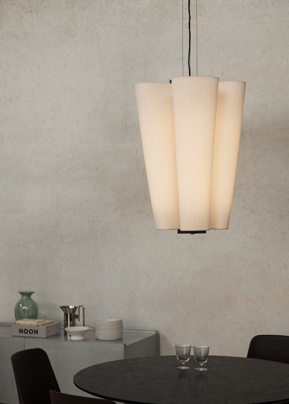 &Tradition Bella SC115 chandelier, bronzed - soft canvas, view 8