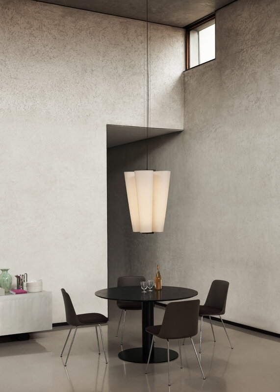 &Tradition Bella SC115 chandelier, bronzed - soft canvas, view 7