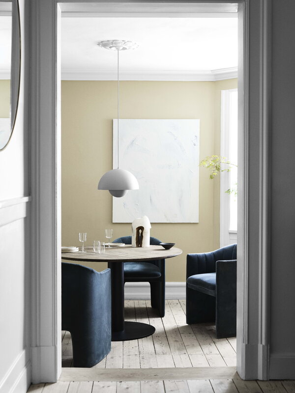 &Tradition Flowerpot VP2 pendant, matt light grey, vista 4