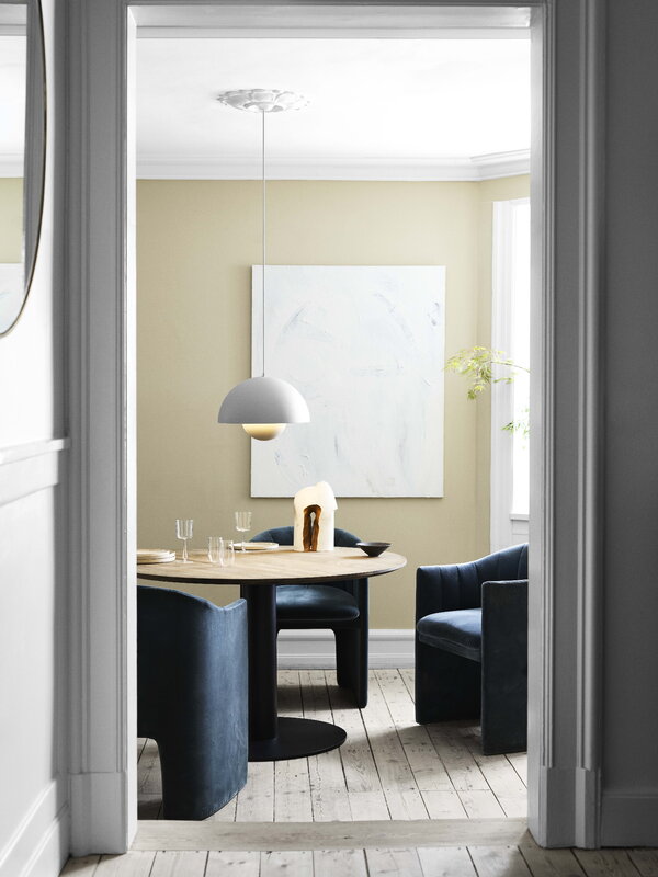 &Tradition Flowerpot VP2 pendant, matt light grey, vista 2