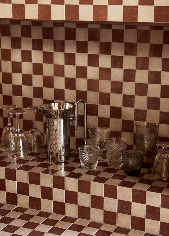 &Tradition Pichet Momento JH38, 1 L, acier poli, image décorative