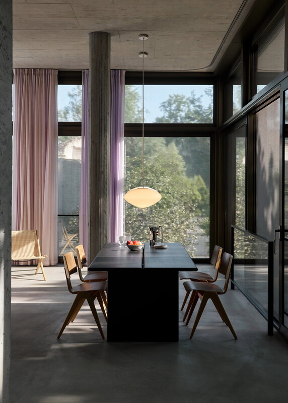 &Tradition Mist pendant lamp AP15, matt white - opal glass