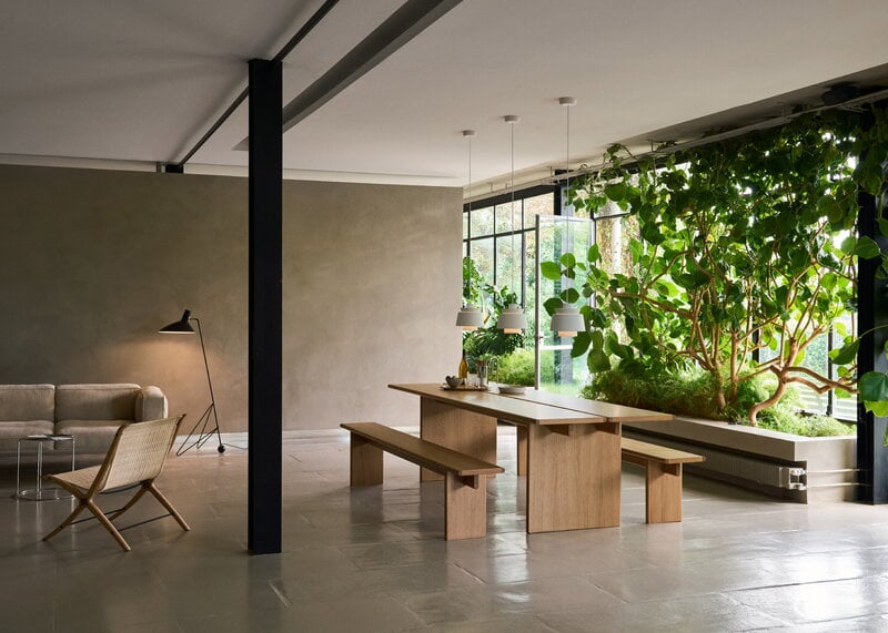 &Tradition Ita OS2 dining table, 260 x 95 cm, oak, decoration image