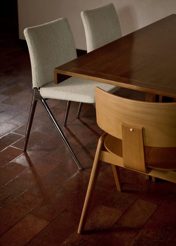 &Tradition Kape IF7 chaise, aluminium poli - Barnum 101, image décorative